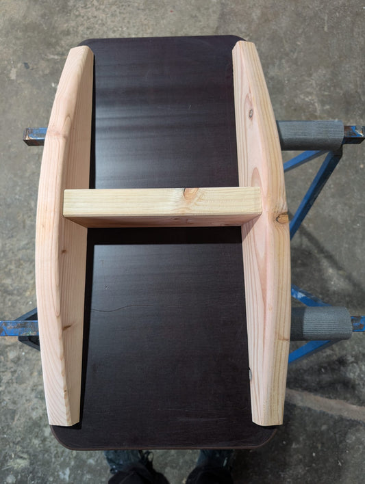 B - Ware / Zweibeinwippe 70 x 35 cm / Douglasie